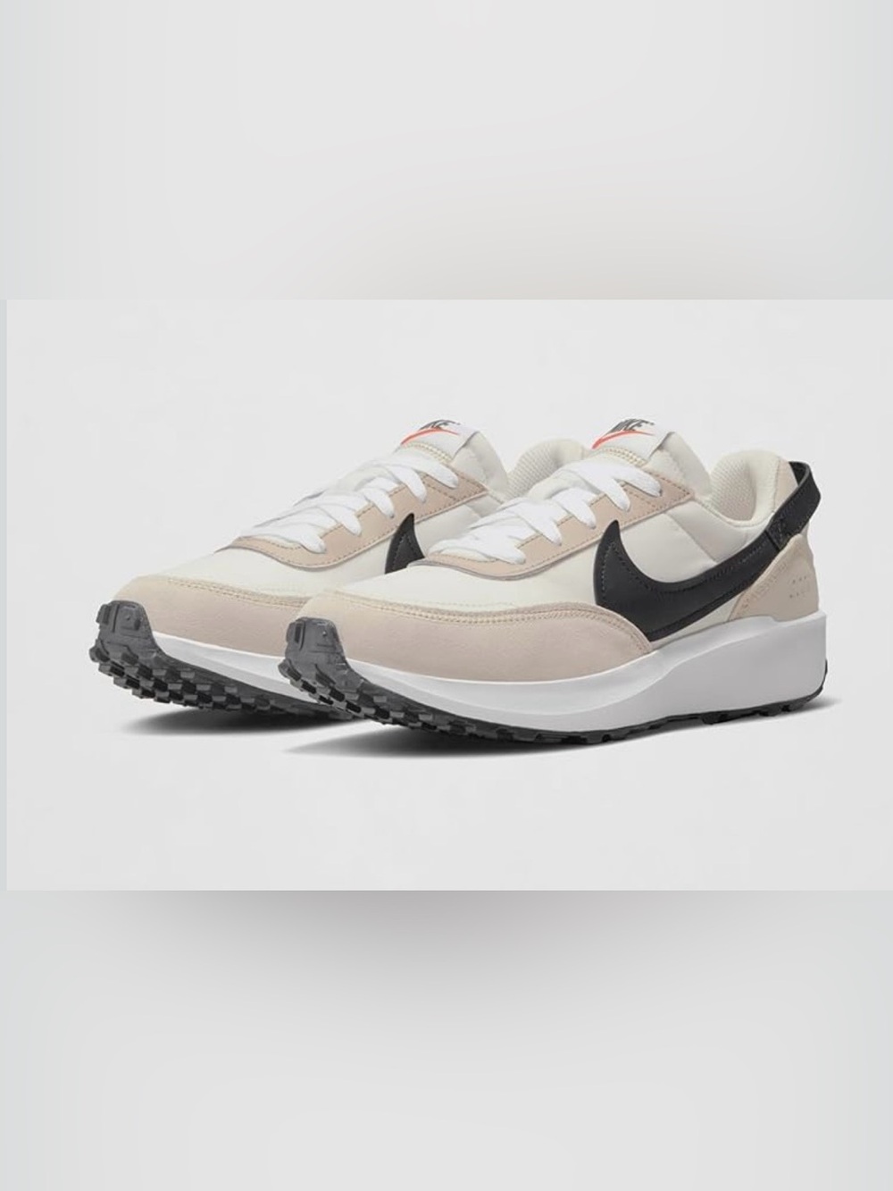 Nike Waffle Debut Womens Sanddrift/Black/Phantom/White Sneaker Shoes SZ 7.5
